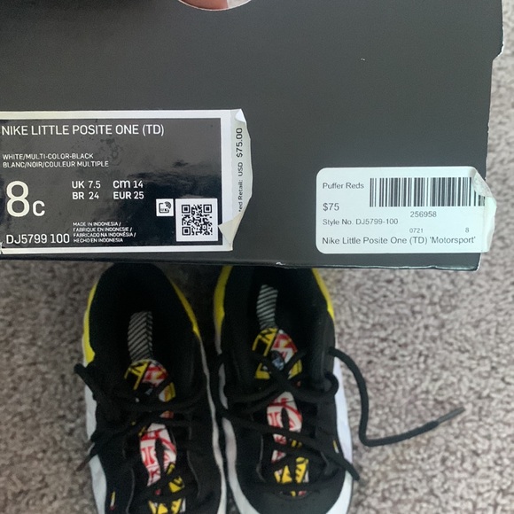 Toodler boy foamposite size 8 - Picture 2 of 2